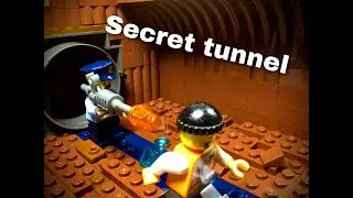 LEGO Prison Escape(Secret tunnel) LEGO Stop Motion!!