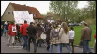 Kraftwerksdemo in Wustermark vom 27.04.2010