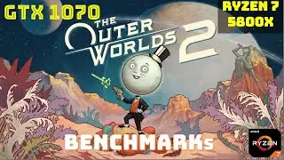 The Outer Worlds 2 GTX 1070 Performance Benchmarks