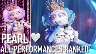 All Pearl Performances Ranked (The masked singer US)