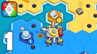 War Regions &mdash; тактическая игра &mdash; захват стратегических регионов &mdash; часть 1 &mdash; прохождение игры (iOS...