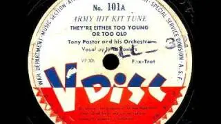 V-Disc 101 Patti Powers, Tony Pastor