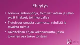 Rakenna vahva ja toimiva keskivartalo - Erkauma kuntoon