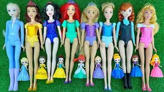 Disney Princess Doll Makeover ~ DIY Miniature Ideas for Barbie   Wig, Dress, Faceup, andMore! DIY