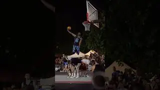 DUNK OVER 4 PEOPLE- Chris Staples Dunk Contest #shorts #dunk #basketball