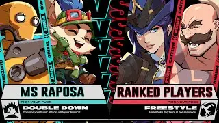 MsRaposa (Teemo / Blitzcrank) vs Ranked Players - 2XKO