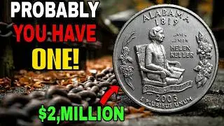 2003-D Alabama State Quarter Value &ndash; Helen Keller Coin Worth Money?
