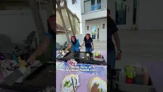 Egg Flip vs. Sake Shot Challenge | Hibachi 30A Destin Florida