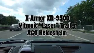 Laserst&ouml;rer X-Armor gegen Vitronic Trailer mit Laser Messung