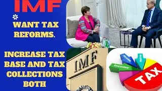 IMF Demands Tax Reforms in Pakistan | Tax Double? | Pakistan News