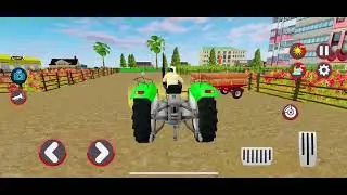 tractor farming sim 2018: farmer animals games simulators- farm drive tractor