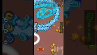 Worms zone io worms zone magic game play snake game saamp wala game..