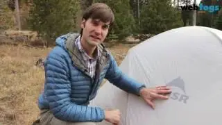 Pitch an MSR Papa Hubba NX Tent - Light, easy to set-up shelter