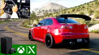 Forza Horizon 5 (Xbox Series X) Gameplay 760HP MITSUBISHI Lancer EVO X