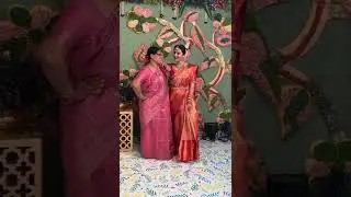 Aha na Pellianta 🥰 Reel with Amma &hearts;️ #weddingreels #teluguvlogs #wedding #momdaughter #telugureels
