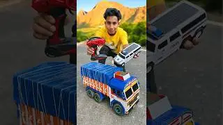 Police Car And Rc Indian Truck Unboxing🔥#shorts