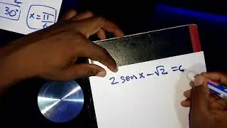 AULA 04  - A MORTE DA TRIGONOMETRIA   Equações Trigonometricas Nos Exames de Admissão