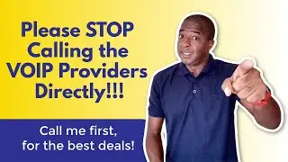PLEASE STOP calling the VOIP service providers FIRST!