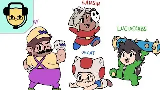 Mario Party Jamboree ft Ray, Luciacrabs, Sansin, Glasses - JoCat Stream VOD - 8/26/25
