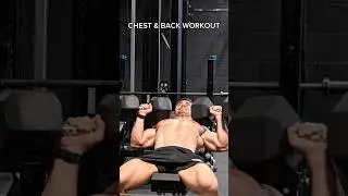 CHEST & BACK WORKOUT #chestworkout #fitness