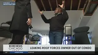 Leaking roof forces owner out of condo, waiting months for repairs