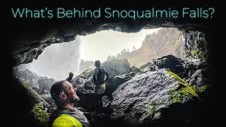 Cliff Jumping Adventure Behind Snoqualmie Falls