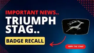 Triumph Stag - Badge Recall