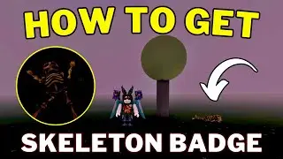 How To Get Skeleton.PNG Badge in Protect The House From Monsters | Roblox