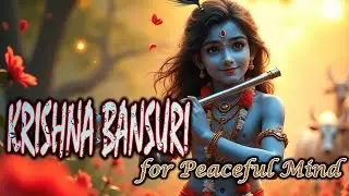 Healing Krishna Flute Music | Relaxing Indian Meditation Sounds
