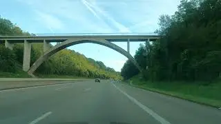 Scenic drive Heilbronn to Stuttgart Airport - 🇩🇪 Germany 🇩🇪
