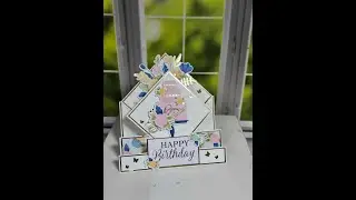 Wildflower Birthday Step Card