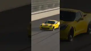 Yellow Corvette Gran Turismo 7! #cars #fanatec #racing #tuning #granturismo7 #sim #fast #corvette