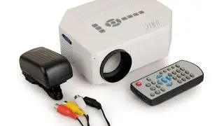 ЖК-проектор 22 доллара США, 15 люмен, USB, SD-картридер, HDMI, VGA от UNIC