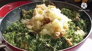 Pondu (Feuilles de Manioc ): Liboke ya pondu na Mbika.  Recette NGBANDI 👌😋