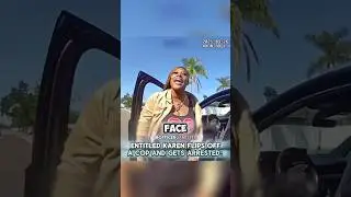 Карен с титулом бросает вызов полицейскому и ее арестовывают!