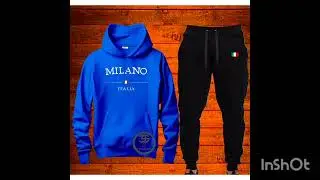 Conjunto moletom milano It&aacute;lia 