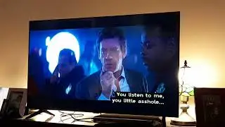 Die Hard 1988 Film John McClane talks to Dwayne T Robinson Deputy Chief of LAPD Police