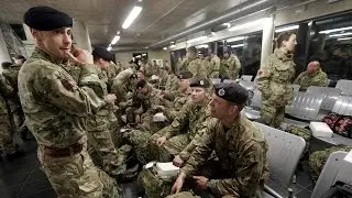 UK troops arrive in Estonia