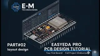 PCB Design Tutorial PART#02: ESP32 Double-Layer PCB Layout & Routing with USB-C | Full Walkthrough