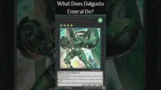 What Does Daigusto Emeral Do? (Yugioh Cards Explained for Easy Deck Building)