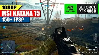 Battlefield 6 PC Gameplay Test | RTX 4060 Laptop + Intel i7 | MSI Katana 15 (1080p)