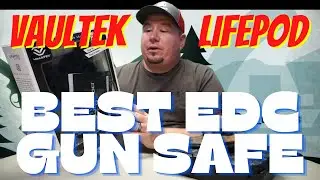 Best Compact EDC Hand Gun Safe | Vaultek Life Pod #PEWPEW Edition