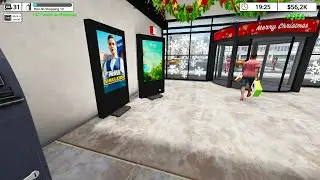 We now have advertising in the MALL SIMULATOR shopping mall management system.