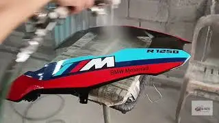 custom paint bmw fairings
