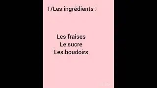 dessert au fraise