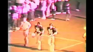 1982 Sheffield VS Rodgersville Alabama High School Football Game Found Footage Home Video VHS