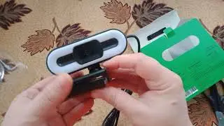 Распаковка веб-камеры RZTK 2K PRO WB 300 из Rozetka