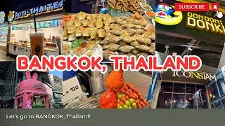 BANGKOK, THAILAND | Local Street Foods and Grocery Run | HanGry kyLe