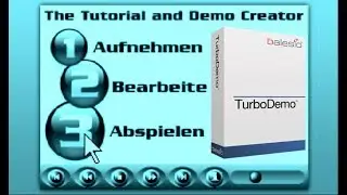 Tutorial und Video machen in Minuten mit TurboDemo