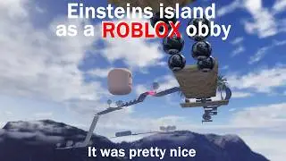Einstein Island Obby | Gameplay and Commentary